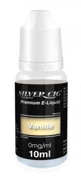 E-Liquid Silver-Cig Vanilla 0mg Nikotin 10ml im 5er Dsp.(DPT2 Konform EU Herstel